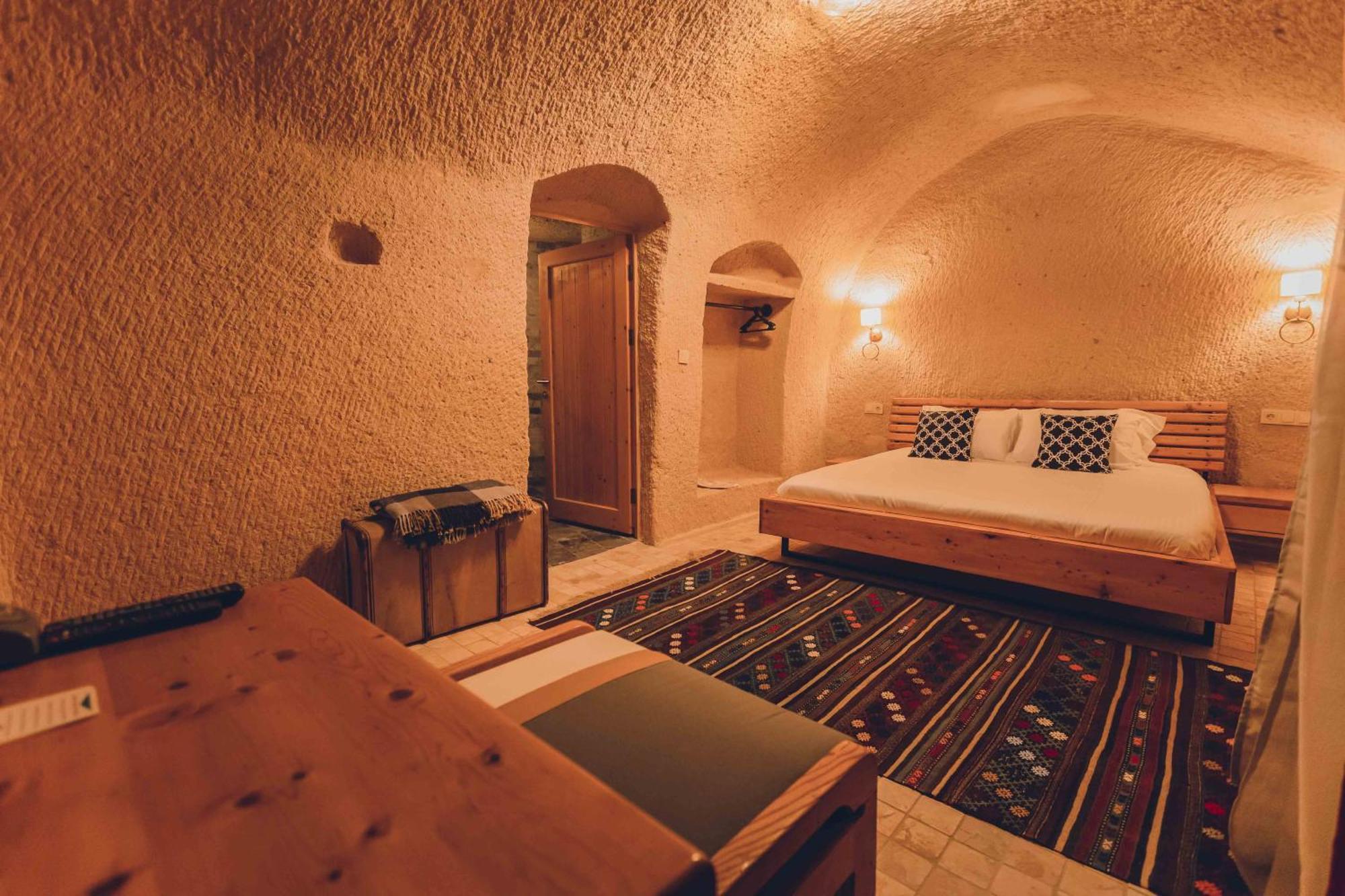 Pinhan Cave Suites Üchisar Bagian luar foto